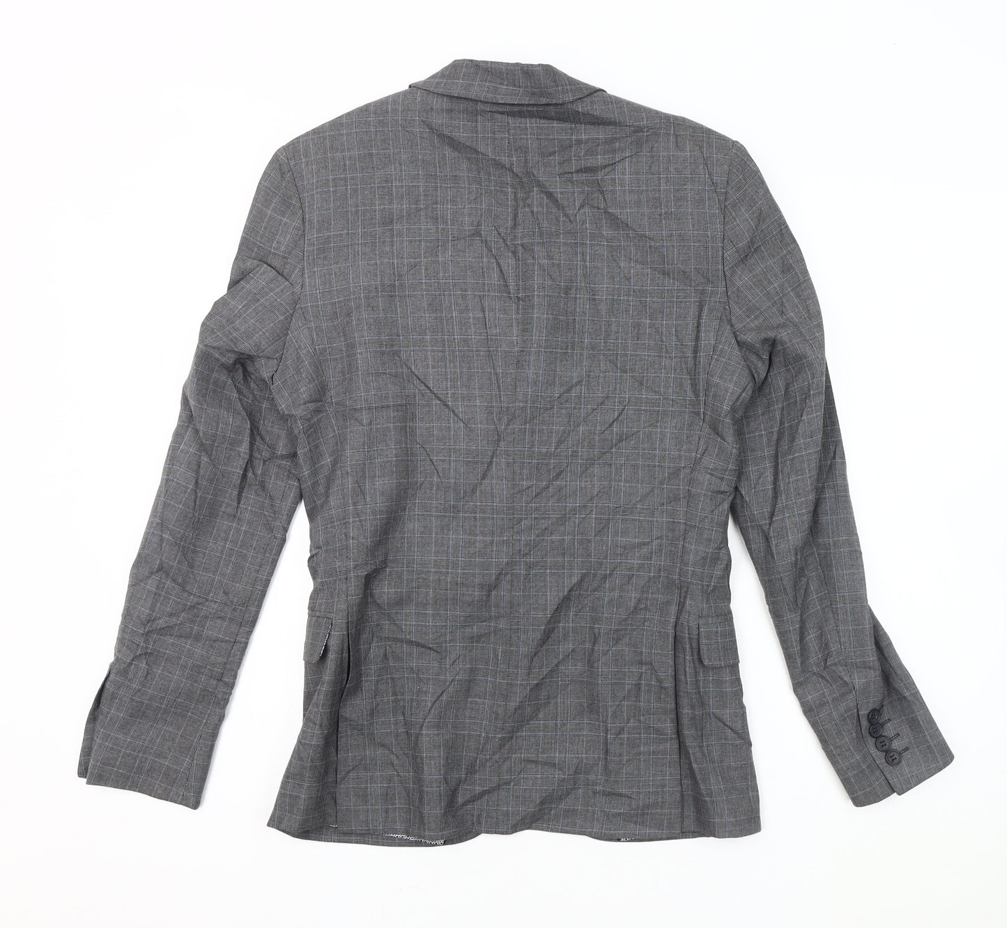 Limehaus Men's Grey Check Blazer 34 Regular Fit