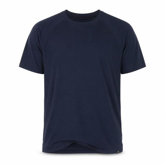 Front view of Mountain Warehouse Men's Blue M T-Shirt Activewear