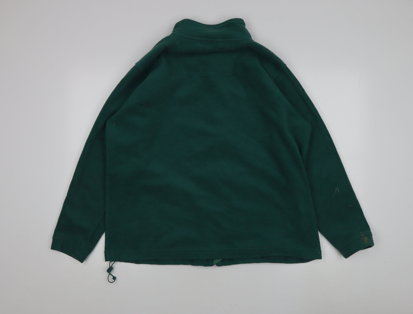 James Pringle Men's Green Fleece Jacket, M, Full Zip Casual