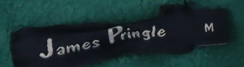 James Pringle Men's Green Fleece Jacket, M, Full Zip Casual