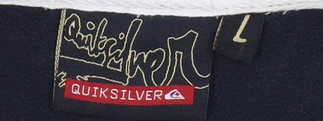 Quiksilver Men's Beige L Fleece Jacket