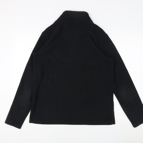 Peter Storm Black Women’s Fleece Sweatshirt, Size 16
