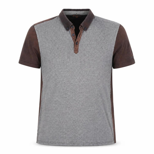 Front view of Ben Sherman Men's Polo Shirt, Size large.
