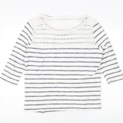 Hilfiger Denim Women's Striped Blouse Large