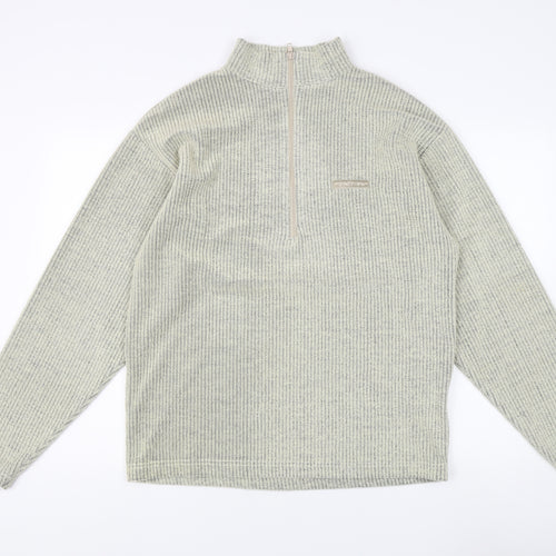 Firetrap Men's Beige Pullover Knit Sweater M