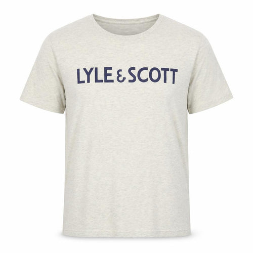 Lyle & Scott Beige Men's M T-Shirt - New Logo Style