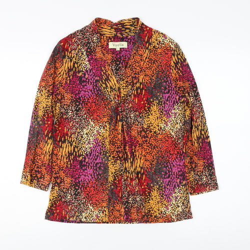 Viyella Women's Multicoloured Blouse, Size M