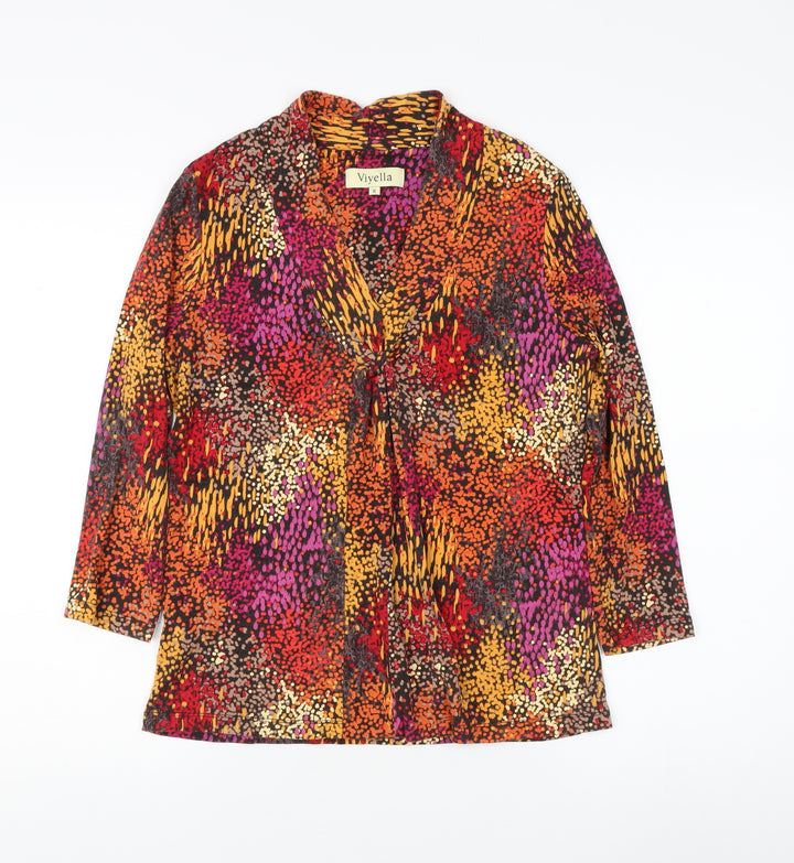 Viyella Women's Multicoloured Blouse, Size M