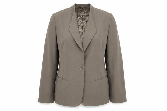 Front view of Windsmoor Women's Brown Blazer Jacket, size 12, Business Wear