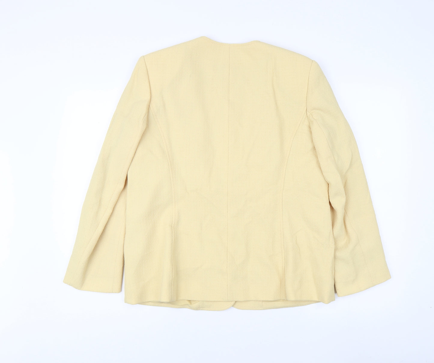 Eastex Beige Blazer Women Size 14 Business Classic