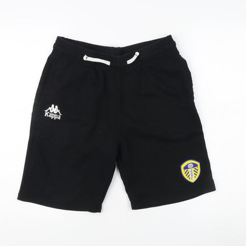 Kappa Men's Black Medium Sweat Shorts, Cotton, Casual Wear