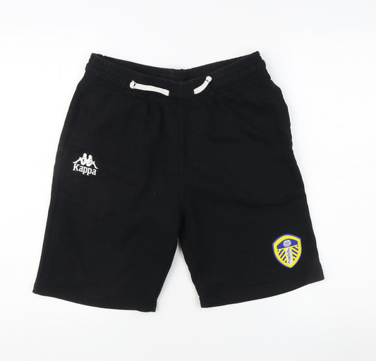 Kappa Men's Black Medium Sweat Shorts, Cotton, Casual Wear