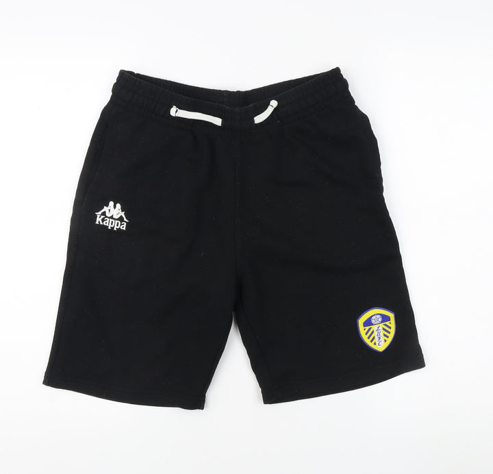 Kappa Men's Black Medium Sweat Shorts, Cotton, Casual Wear