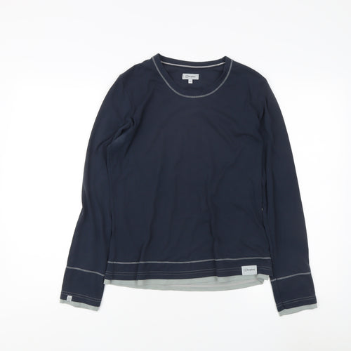 Berghaus Women's Blue Long Sleeve Crew T-Shirt - Size 12