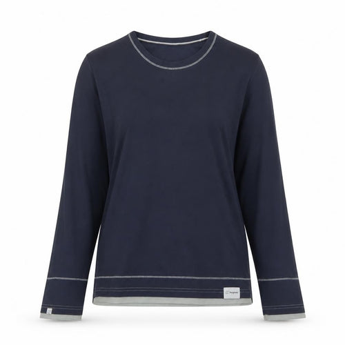 Berghaus Women's Blue Long Sleeve Crew T-Shirt - Size 12