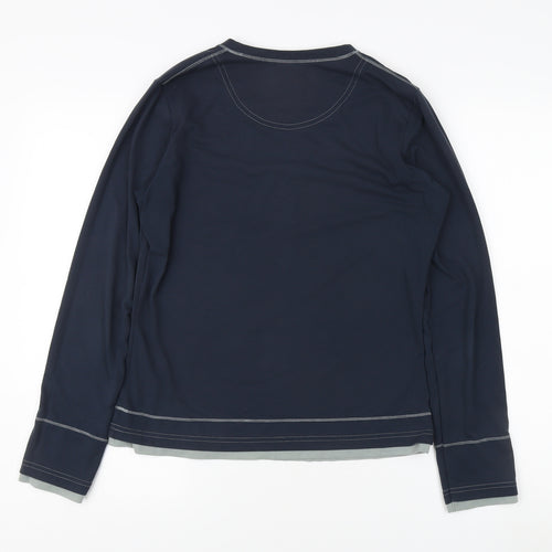 Berghaus Women's Blue Long Sleeve Crew T-Shirt - Size 12