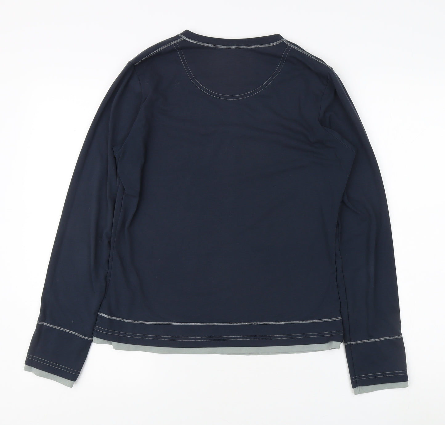Berghaus Women's Blue Long Sleeve Crew T-Shirt - Size 12
