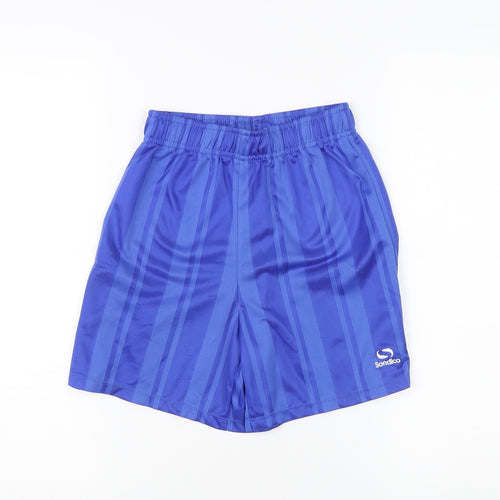 Sondico Boys Blue Athletic Football Shorts 9-10 Years