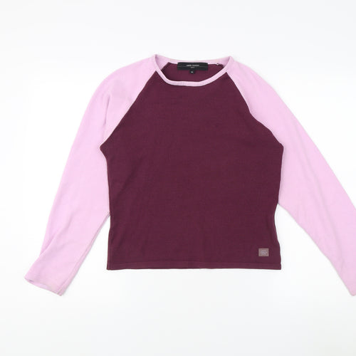 Jasper Conran Women's Purple XL Crew Neck Jumper
