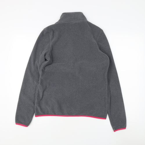 Peter Storm Women's Grey Henley Sweatshirt Size 12