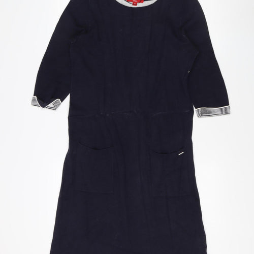 s.Oliver Women's Blue Dress Size 10 with Pockets