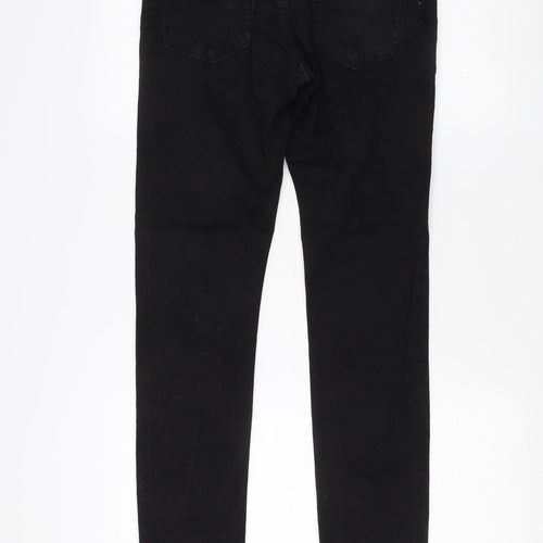 Jack & Jones Men's Black Skinny Jeans Size 30 Slim Fit