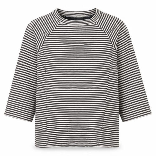 Whistles Women's Striped Long Sleeve T-Shirt - Size S