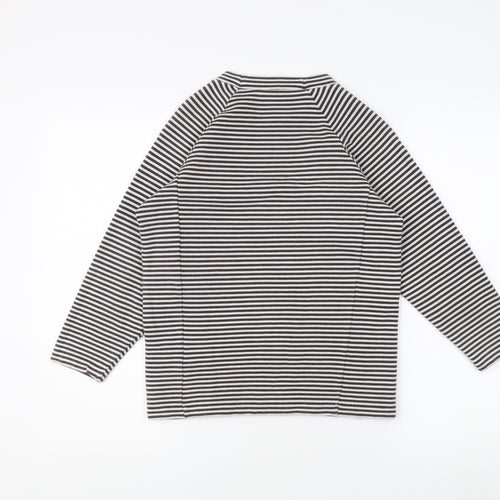 Whistles Women's Striped Long Sleeve T-Shirt - Size S