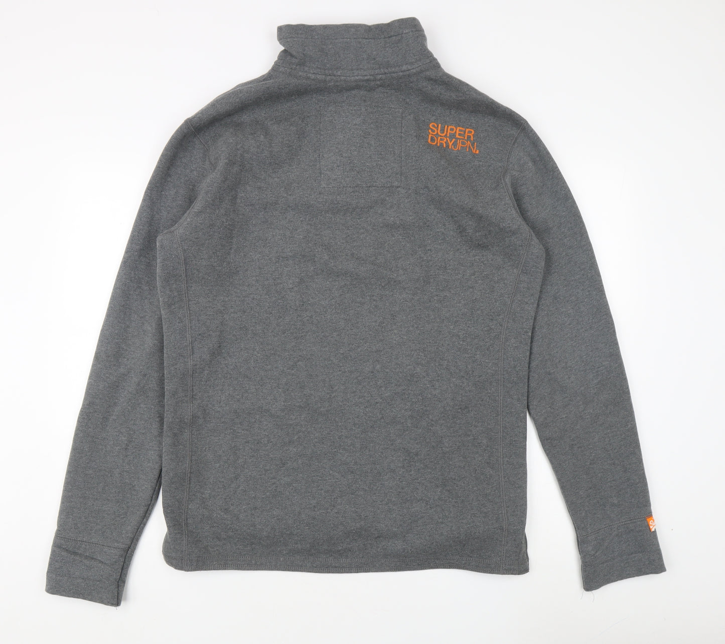 Superdry Men's Grey Henley Sweatshirt XL