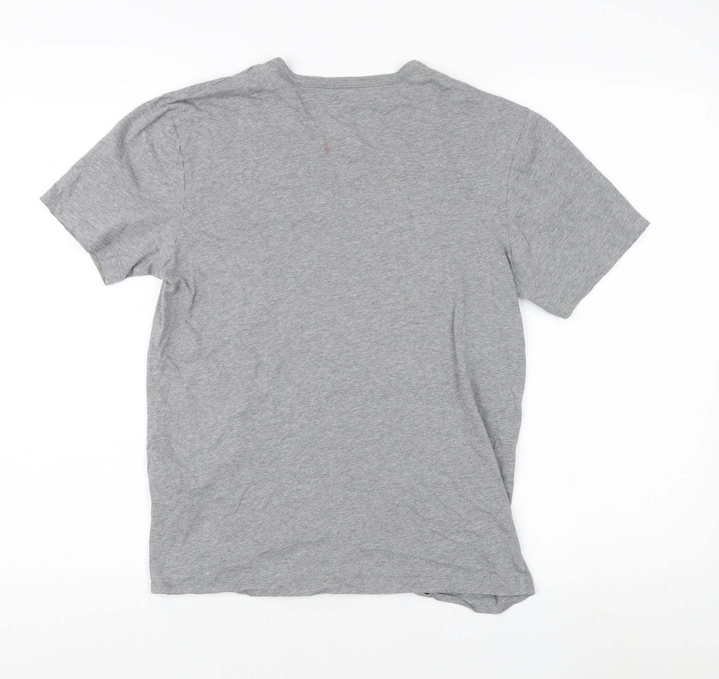 BOSS Men's Grey Short Sleeve Crew Neck T-Shirt Size S