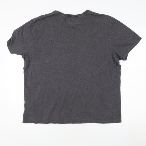 Tommy Hilfiger Men's Grey L Crew Neck T-Shirt