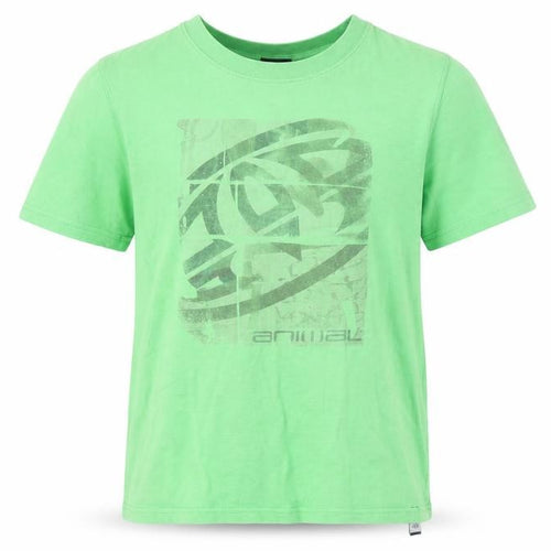 Animal Boys Green Graphic T-Shirt 11-12 Years