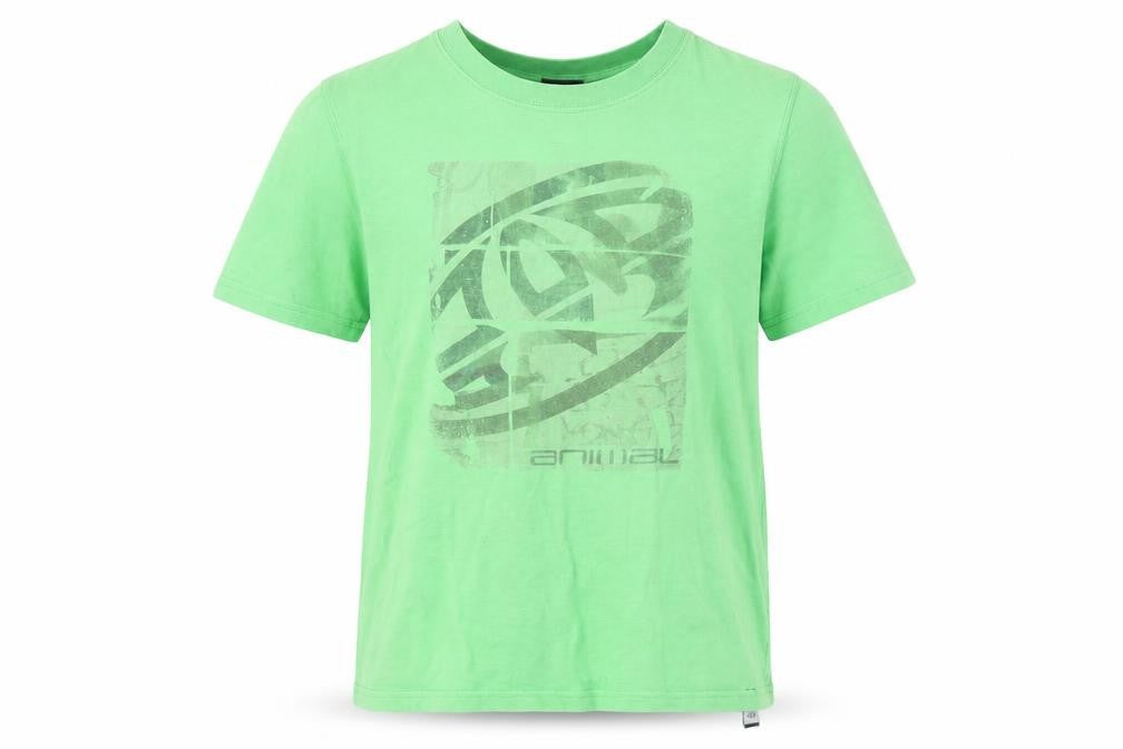 Animal Boys Green Graphic T-Shirt 11-12 Years