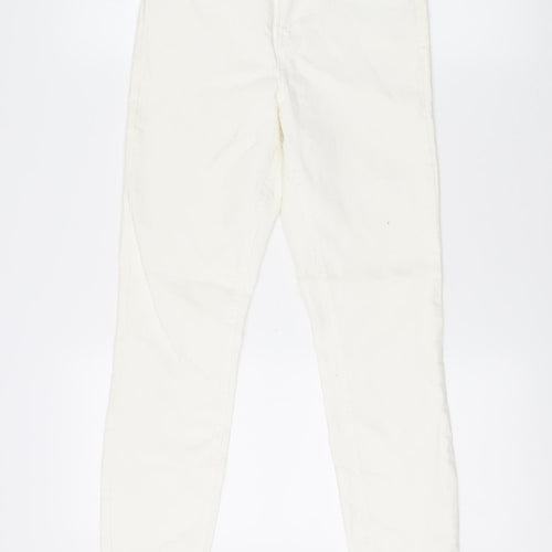 New Look Women's Ivory Jeans Size 8