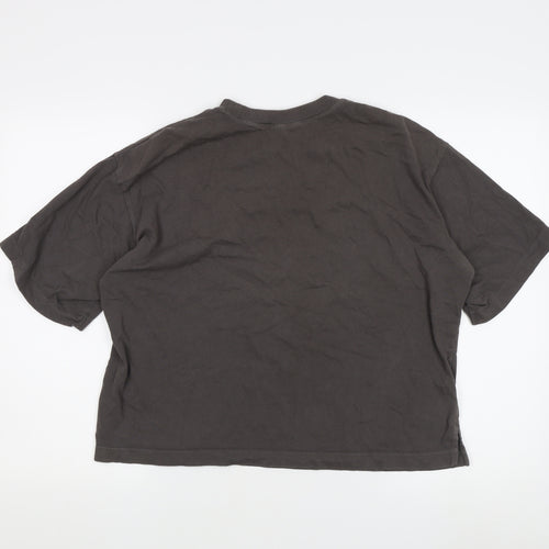 Uniqlo Men's S Black Crew Neck T-Shirt Short Sleeve
