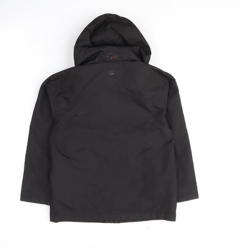 Mountain Warehouse Boys' Black Hooded Jacket 5-6 Years