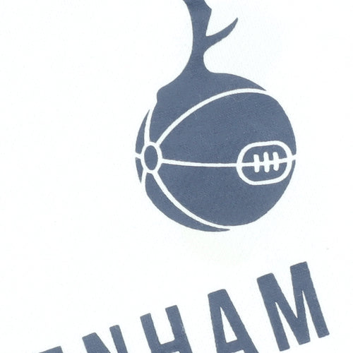 Tottenham Hotspur Men's S White Pullover Hoodie