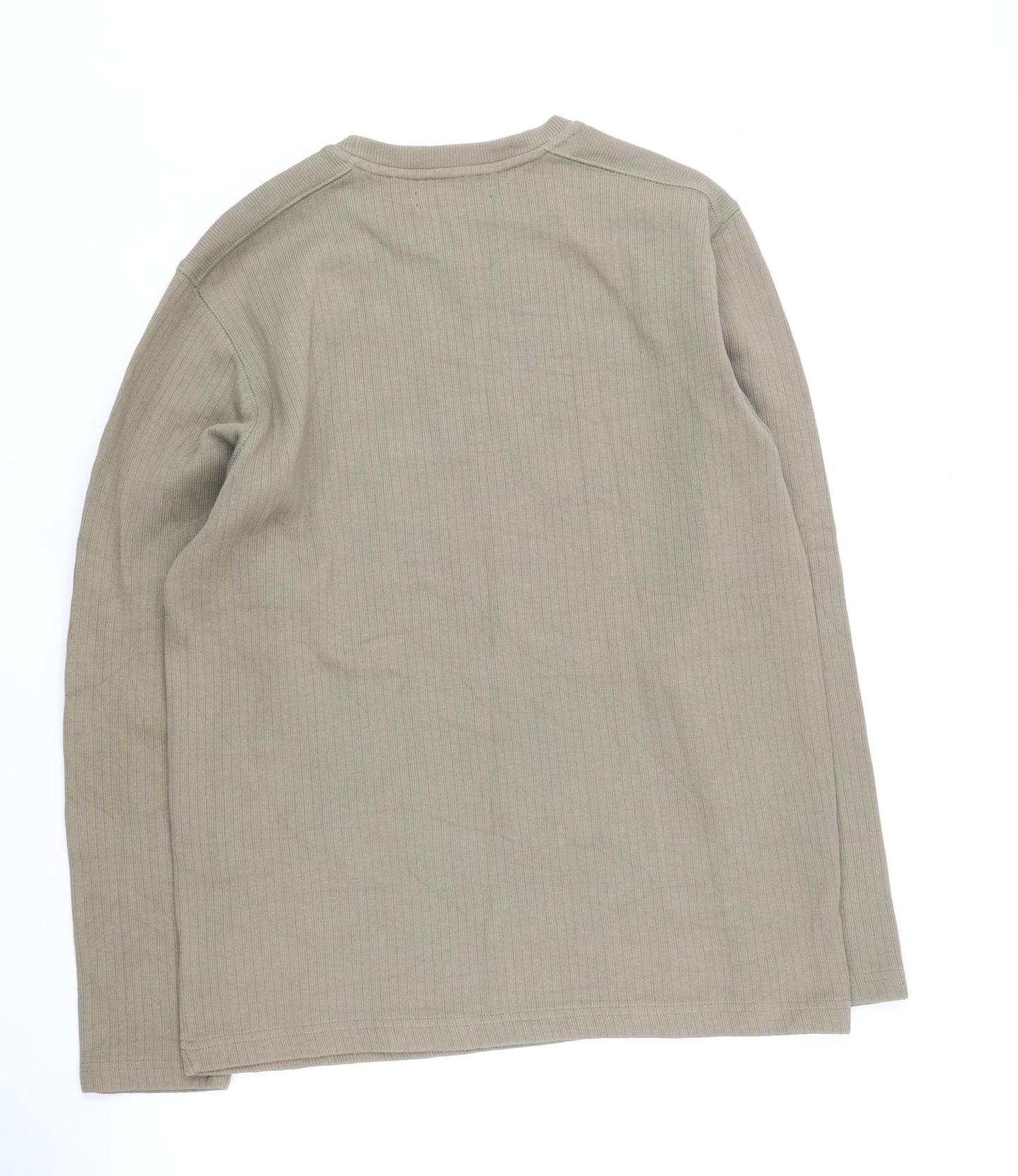 Ben Sherman Beige Men's L Cotton Pullover Jumper