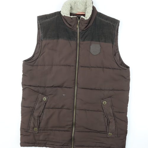 Regatta Men's Brown Puffer Jacket Waistcoat M