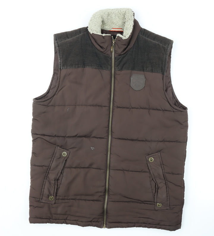 Regatta Men's Brown Puffer Jacket Waistcoat M