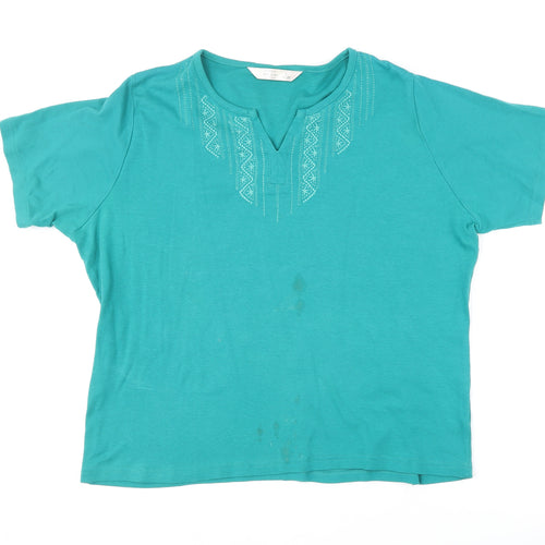 Honor Millburn Women's Blue T-Shirt, Size L