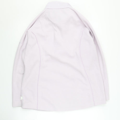 Regatta Women's Purple Fleece Jacket Size 16