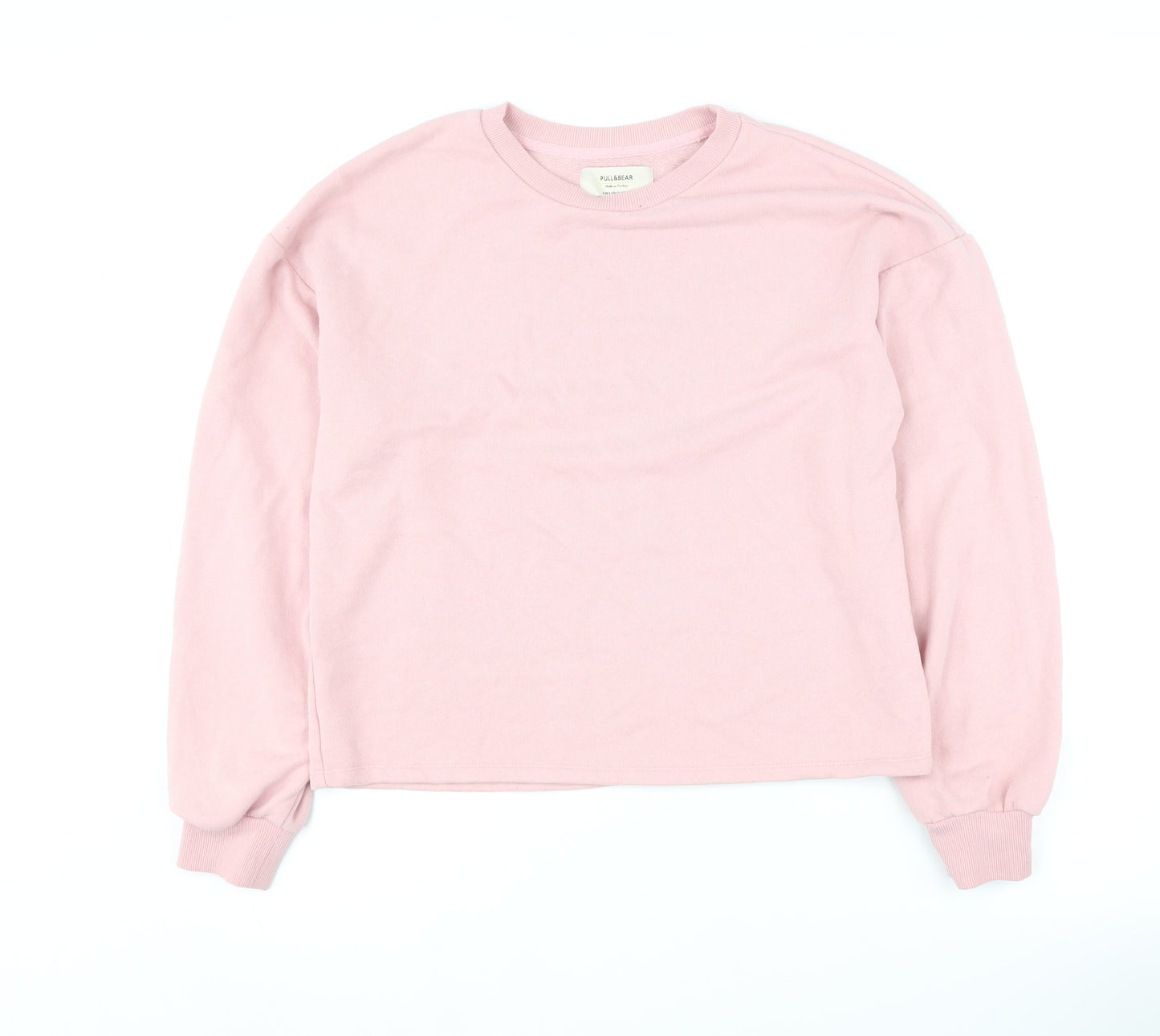 Pull&Bear Women's Pink S Pullover Sweatshirt