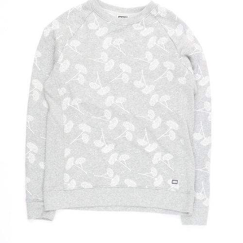 Helly Hansen Grey Crew Neck Sweatshirt Unisex M