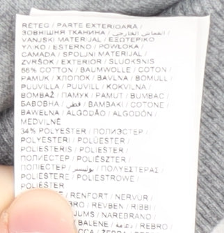 Puma Men's Grey Crew Neck Pullover Sweatshirt M