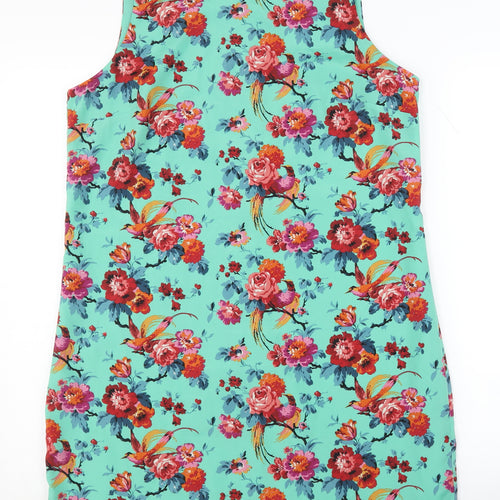 Oasis Women's Multicoloured Floral Shift Dress 14