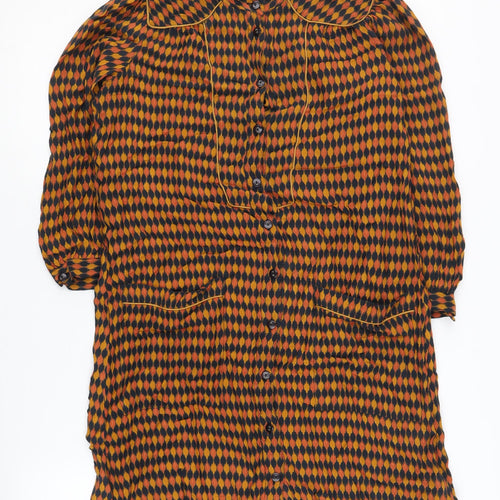 French Connection Women’s Multicoloured Shirt Dress Size 8