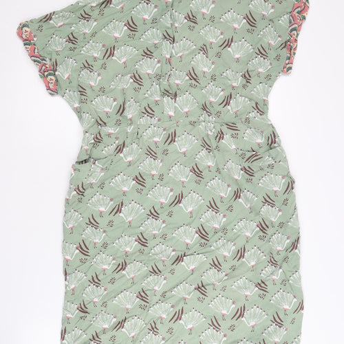 White Stuff Women's Green Shirt Dress Size 14