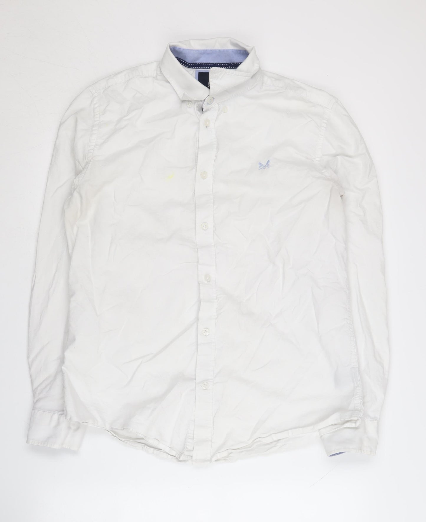 Crew Clothing Men’s White Slim Fit Shirt M