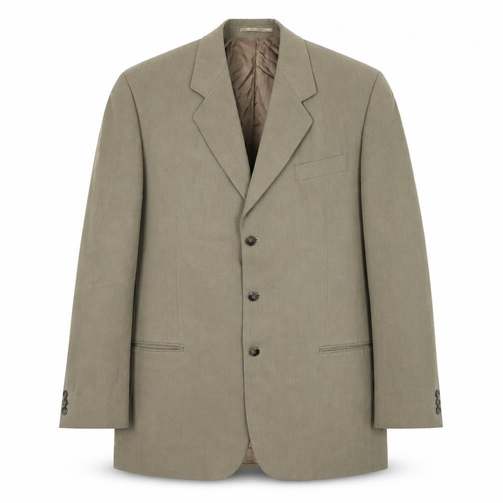 Front view of Principles Men's Beige 42L Blazer Jacket